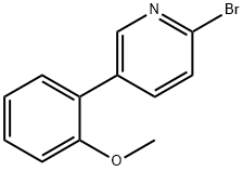 2-Bromo-5-(2-methoxyphenyl)pyridine Struktur