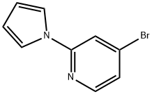 4-Bromo-2-(1H-pyrrol-1-yl)pyridine Struktur