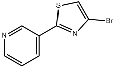 4-Bromo-2-(3-pyridyl)thiazole Struktur