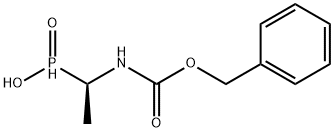 (R)-1-(N-benzyloxycarbonylamino)ethylphosphinic acid Struktur