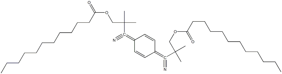 1,4-phenylenebis(nitrilo-2,2-dimethylprop-1-yl-3-ylidene) didodecanoate Struktur