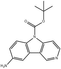 tert-Butyl 8-amino-5H-pyrido[4,3-b]indole-5-carboxylate