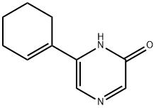 2-Hydroxy-6-(cyclohexenyl)pyrazine Struktur