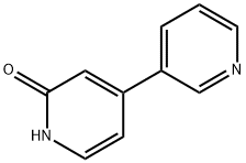 2-Hydroxy-4-(3-pyridyl)pyridine Struktur