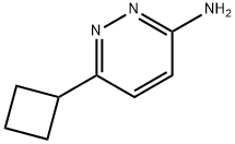 3-Amino-6-(cyclobutyl)pyridazine Struktur