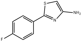 4-Amino-2-(4-fluorophenyl)thiazole Struktur