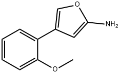 2-Amino-4-(2-methoxyphenyl)furan Struktur