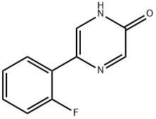 5-(2-Fluorophenyl)-2-hydroxypyrazine Struktur