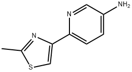 3-Amino-6-(2-methylthiazol-4-yl)pyridine Structure