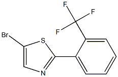 5-Bromo-2-(2-trifluoromethylphenyl)thiazole Struktur