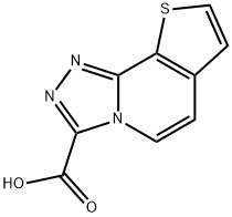 thieno[2,3-c][1,2,4]triazolo[4,3-a]pyridine-3-carboxylic acid Struktur