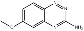 1,2,4-BENZOTRIAZIN-3-AMINE, 6-METHOXY- Struktur