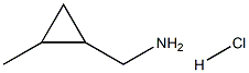 (2-methylcyclopropyl)methanamine hydrochloride Struktur