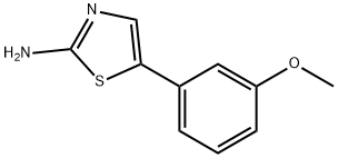 2-Amino-5-(3-methoxyphenyl)thiazole Struktur