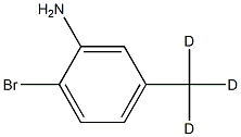 2-Amino-4-(methyl-d3)-bromobenzene Struktur