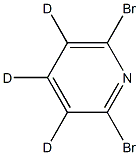 2,6-Dibromopyridine-d3 Struktur