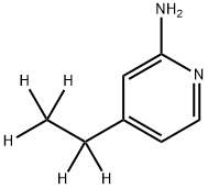 2-Amino-4-(ethyl-d5)-pyridine Struktur