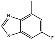 6-fluoro-4-methyl-1,3-benzothiazole Struktur