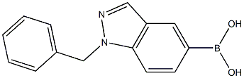 (1-benzyl-1H-indazol-5-yl)boronic acid Struktur