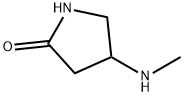 4-(methylamino)pyrrolidin-2-one Struktur