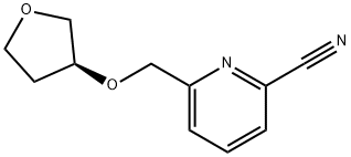 (S)-6-(((tetrahydrofuran-3-yl)oxy)methyl)picolinonitrile