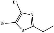 4,5-Dibromo-2-ethylthiazole Struktur