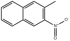 NAPHTHALENE,2-METHYL-3-NITRO- Struktur