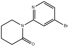 4-Bromo-2-(piperidon-1-yl)pyridine Struktur