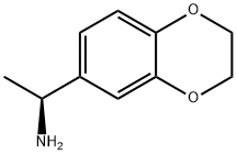 (1S)-1-(2,3-DIHYDRO-1,4-BENZODIOXIN-6-YL)ETHAN-1-AMINE Struktur