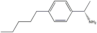 (1S)-1-(4-PENTYLPHENYL)ETHANAMINE Struktur