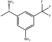 3-((1S)-1-AMINOETHYL)-5-(TRIFLUOROMETHYL)PHENYLAMINE Struktur