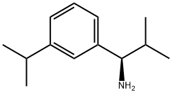 (1R)-2-METHYL-1-[3-(METHYLETHYL)PHENYL]PROPYLAMINE Struktur