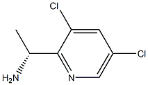 (1R)-1-(3,5-DICHLORO(2-PYRIDYL))ETHYLAMINE Struktur