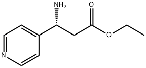 ETHYL (3R)-3-AMINO-3-(PYRIDIN-4-YL)PROPANOATE Struktur