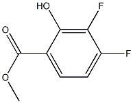 Methyl 3,4-difluoro-2-hydroxybenzoate Struktur