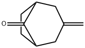 3-methylidenebicyclo[3.2.1]octan-8-one Struktur