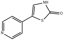 2-Hydroxy-5-(4-pyridyl)thiazole Struktur