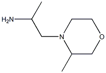 1-(3-methylmorpholin-4-yl)propan-2-amine Struktur