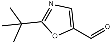 2-tert-butyloxazole-5-carbaldehyde Struktur