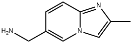 {2-methylimidazo[1,2-a]pyridin-6-yl}methanamine Struktur