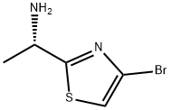 (S)-1-(4-BROMOTHIAZOL-2-YL)ETHANAMINE Struktur