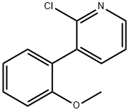 2-Chloro-3-(2-methoxyphenyl)pyridine Struktur