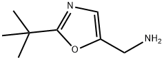 (2-(tert-butyl)oxazol-5-yl)methanamine Struktur