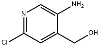 (5-Amino-2-chloro-pyridin-4-yl)-methanol Struktur