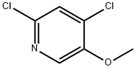 2,4-Dichloro-5-Methoxypyridine Struktur