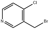 Pyridine, 3-(bromomethyl)-4-chloro- Struktur