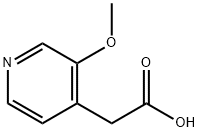 2-(3-methoxypyridin-4-yl)acetic acid Struktur