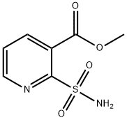 2-Sulfamoyl-nicotinic acid methyl ester Struktur