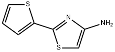 4-Amino-2-(2-thienyl)thiazole Struktur