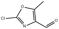 2-chloro-5-methyloxazole-4-carbaldehyde Struktur